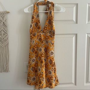 NWT Cider Halter Dress